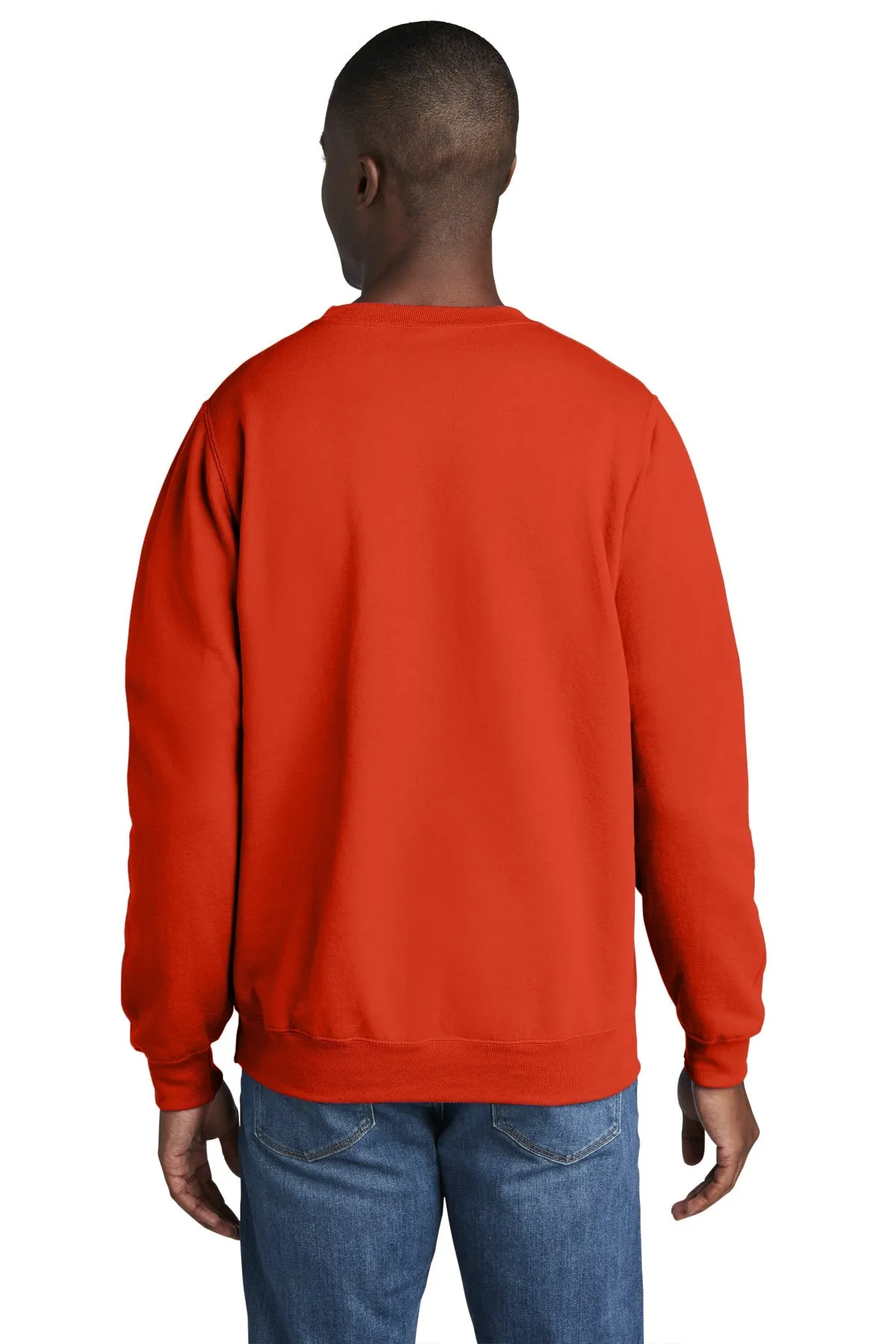 Port & Company Core Fleece Branded Sweatshirts, Orange