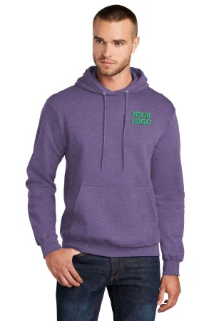 Port & Company Core Fleece Custom Hoodies, Heather Purple