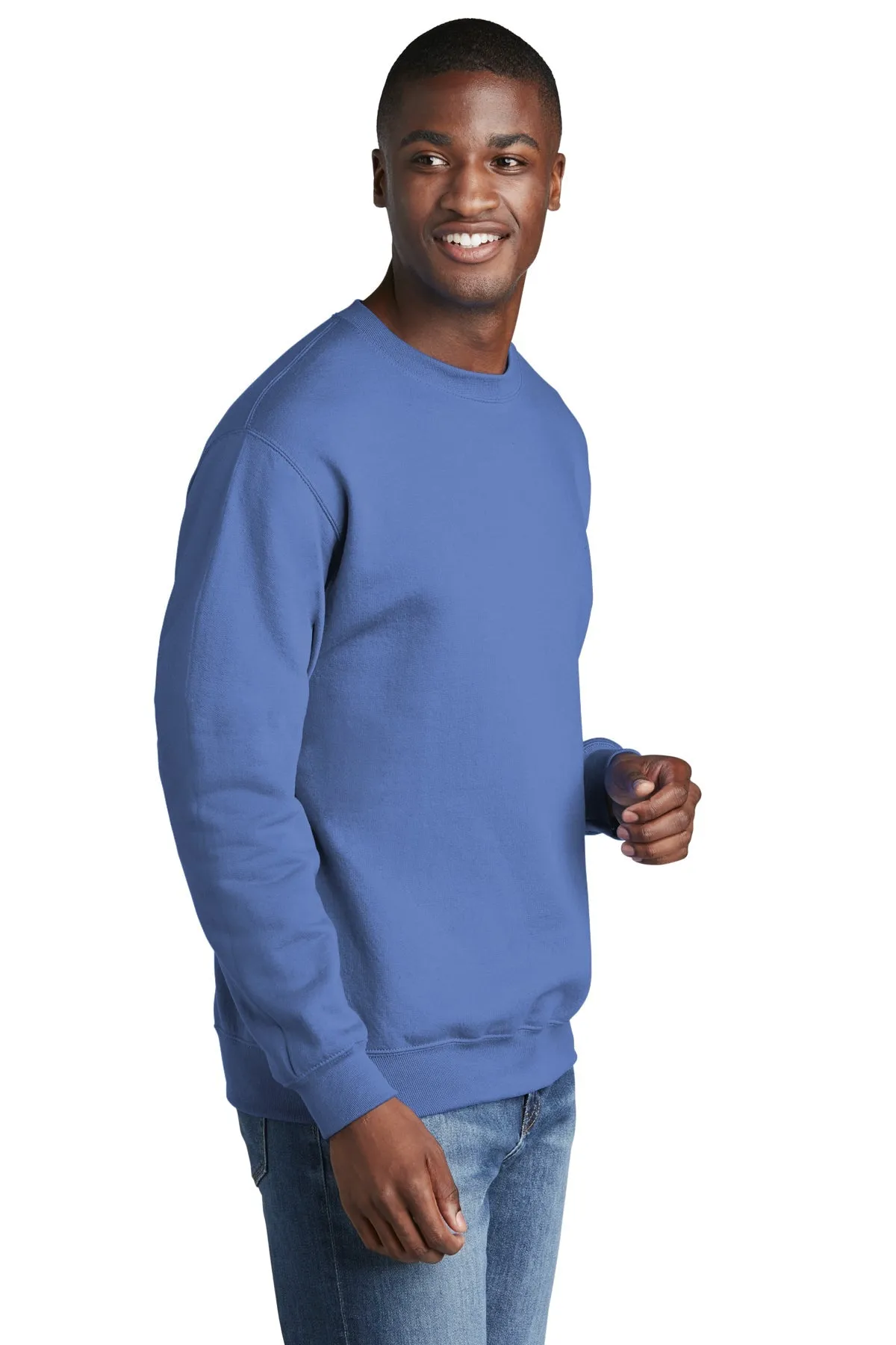 Port & Company Core Fleece Custom Sweatshirts, Carolina Blue