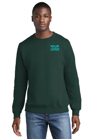 Port & Company Core Fleece Custom Sweatshirts, Dark Green