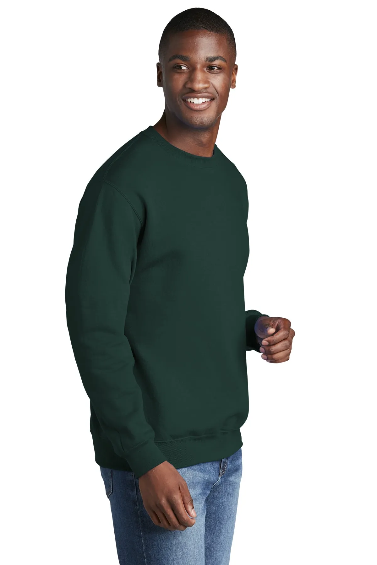 Port & Company Core Fleece Custom Sweatshirts, Dark Green