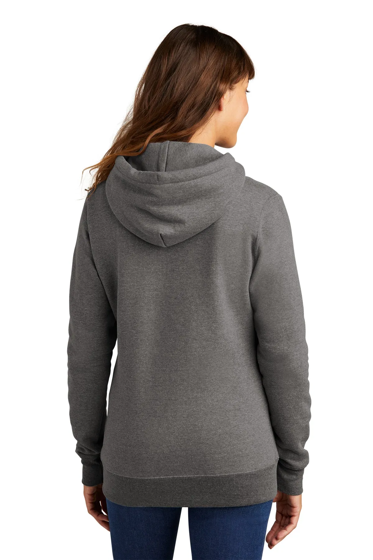 Port & Company Ladies Core Fleece Customized Hoodies, Graphite Heather