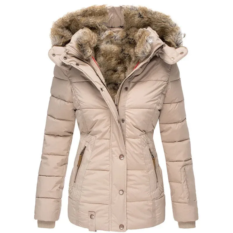 RACHEL™ | WARM WINTER PARKA WITH VEGAN FUR