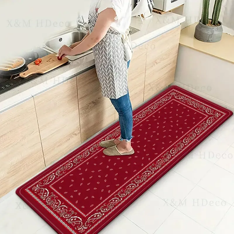 Red Bandana Rug