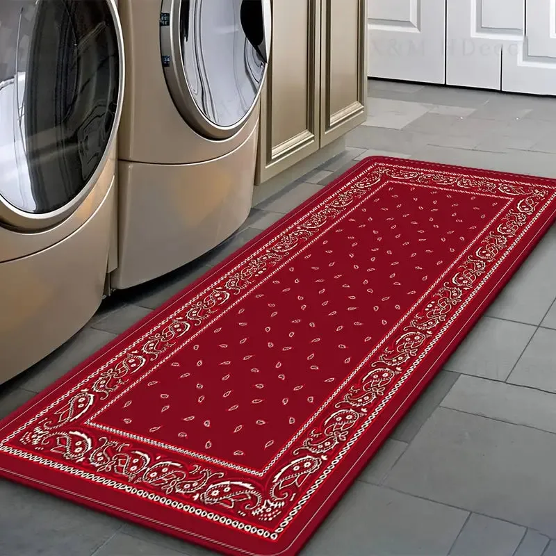 Red Bandana Rug