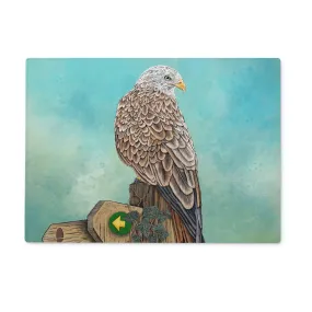 Red Kite Glass Chopping Board