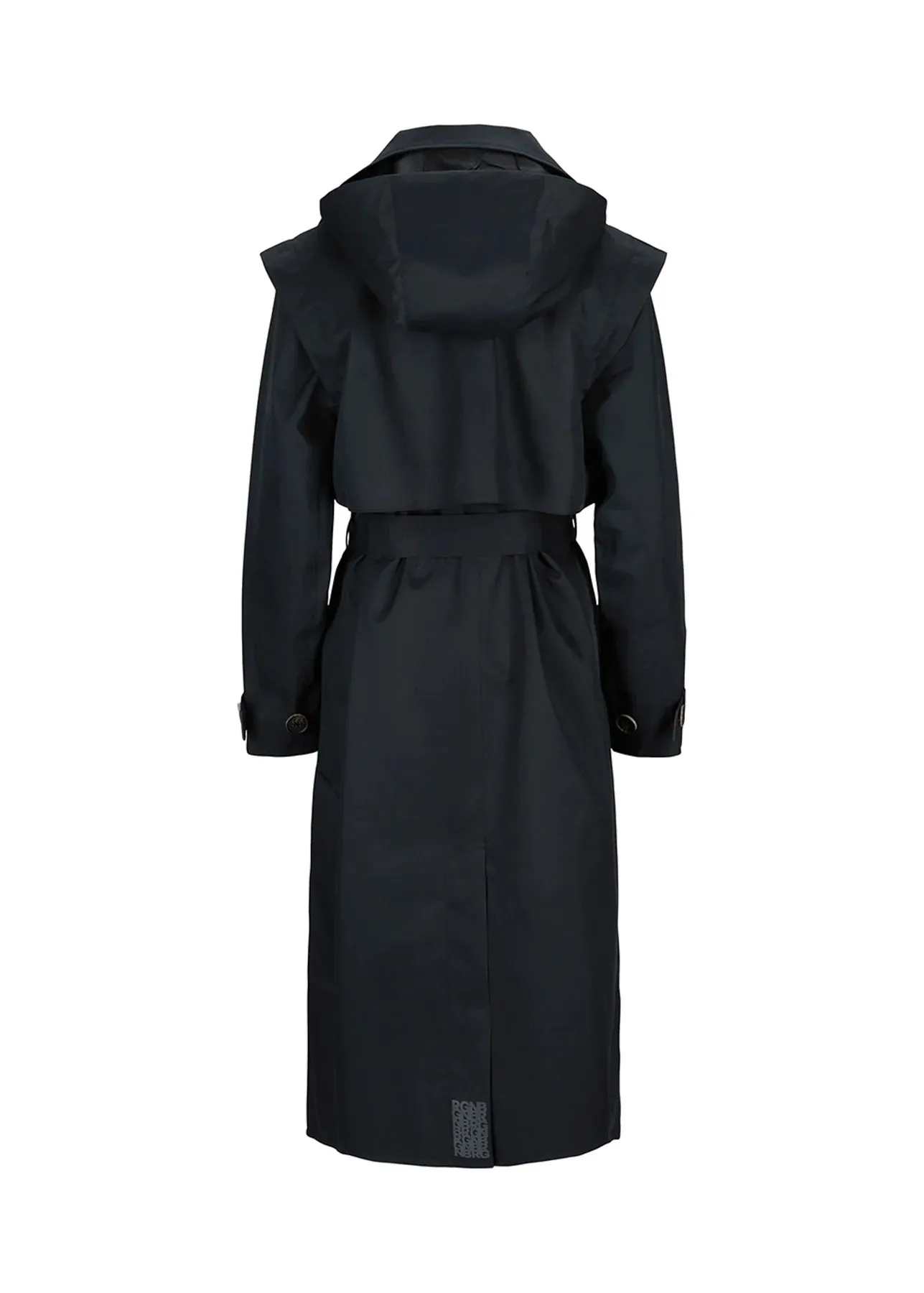 Regndrape Trench Navy