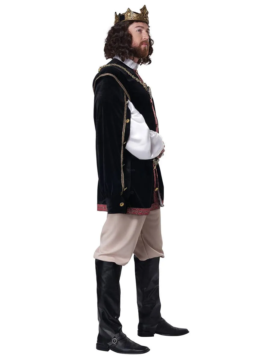 Renaissance Mens Deluxe Elizabethan King Costume