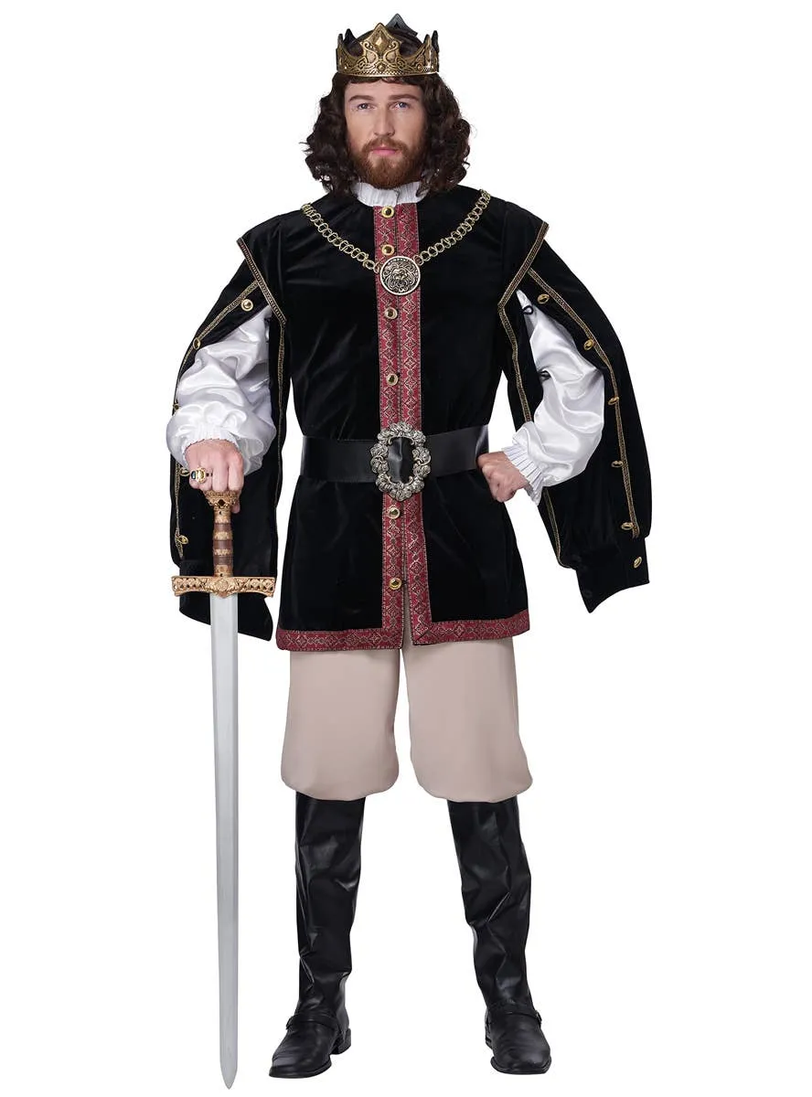 Renaissance Mens Deluxe Elizabethan King Costume