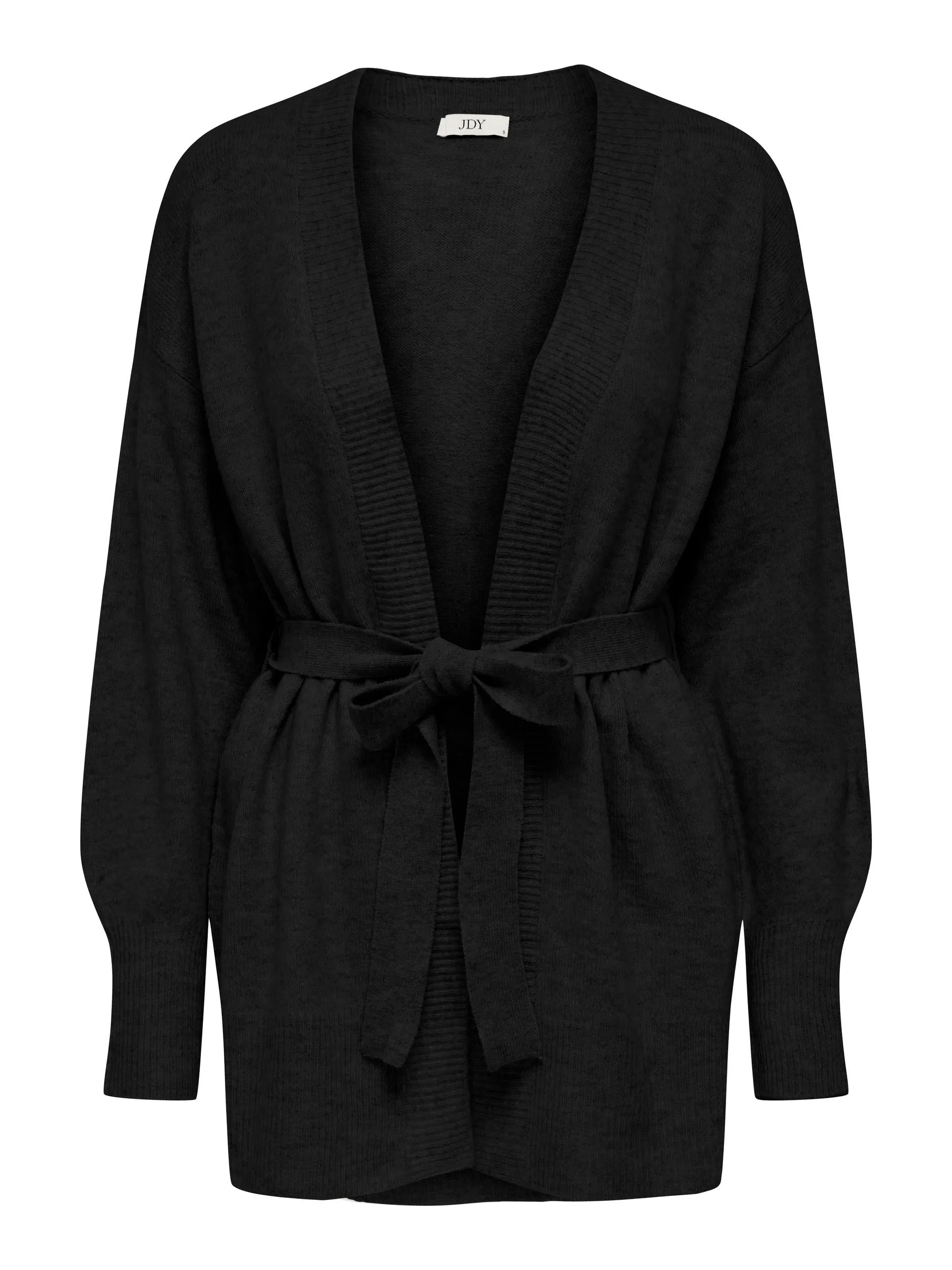 Rue Belted Cardigan - Black