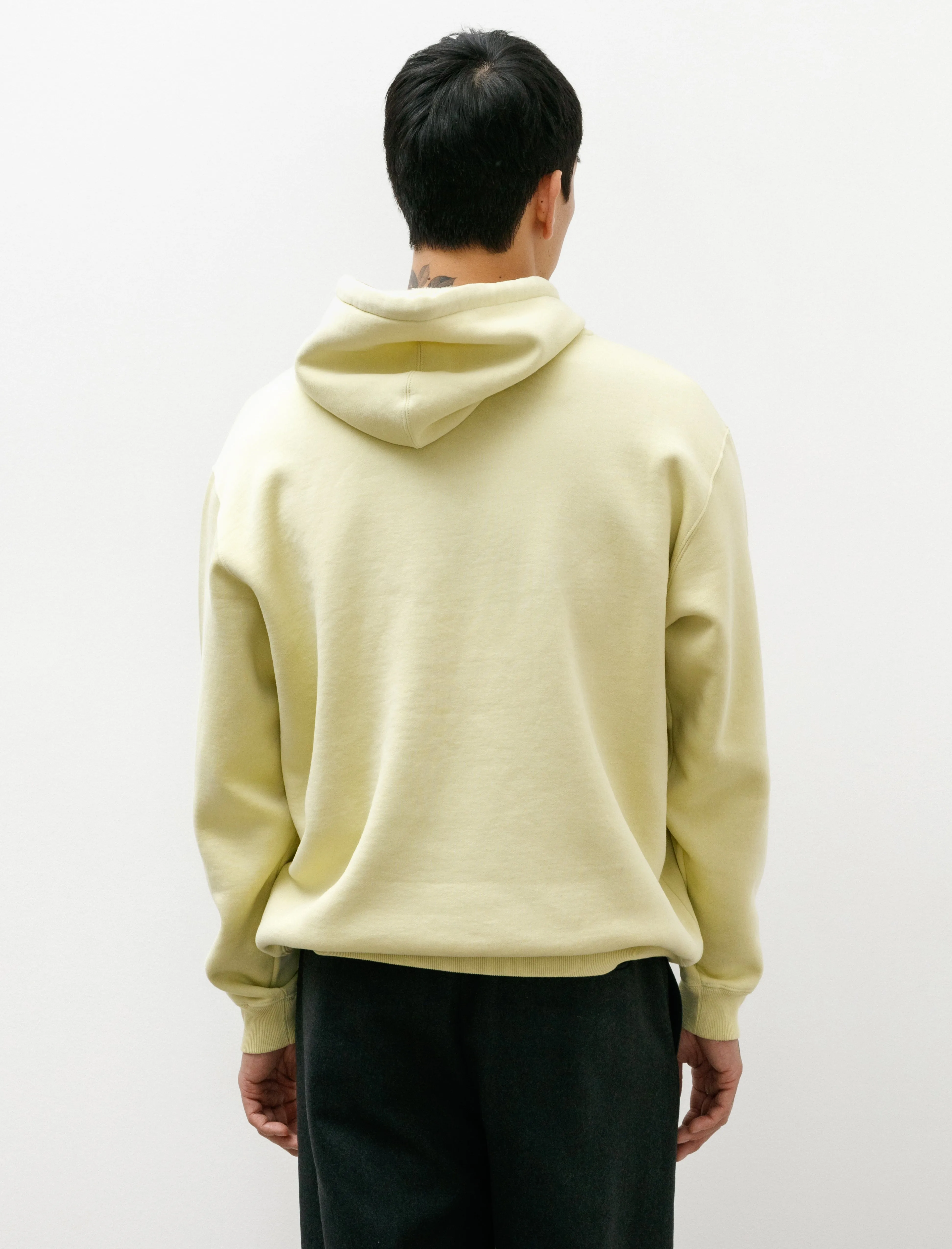 Smooth Soft Sweat P/O Parka Light Lime