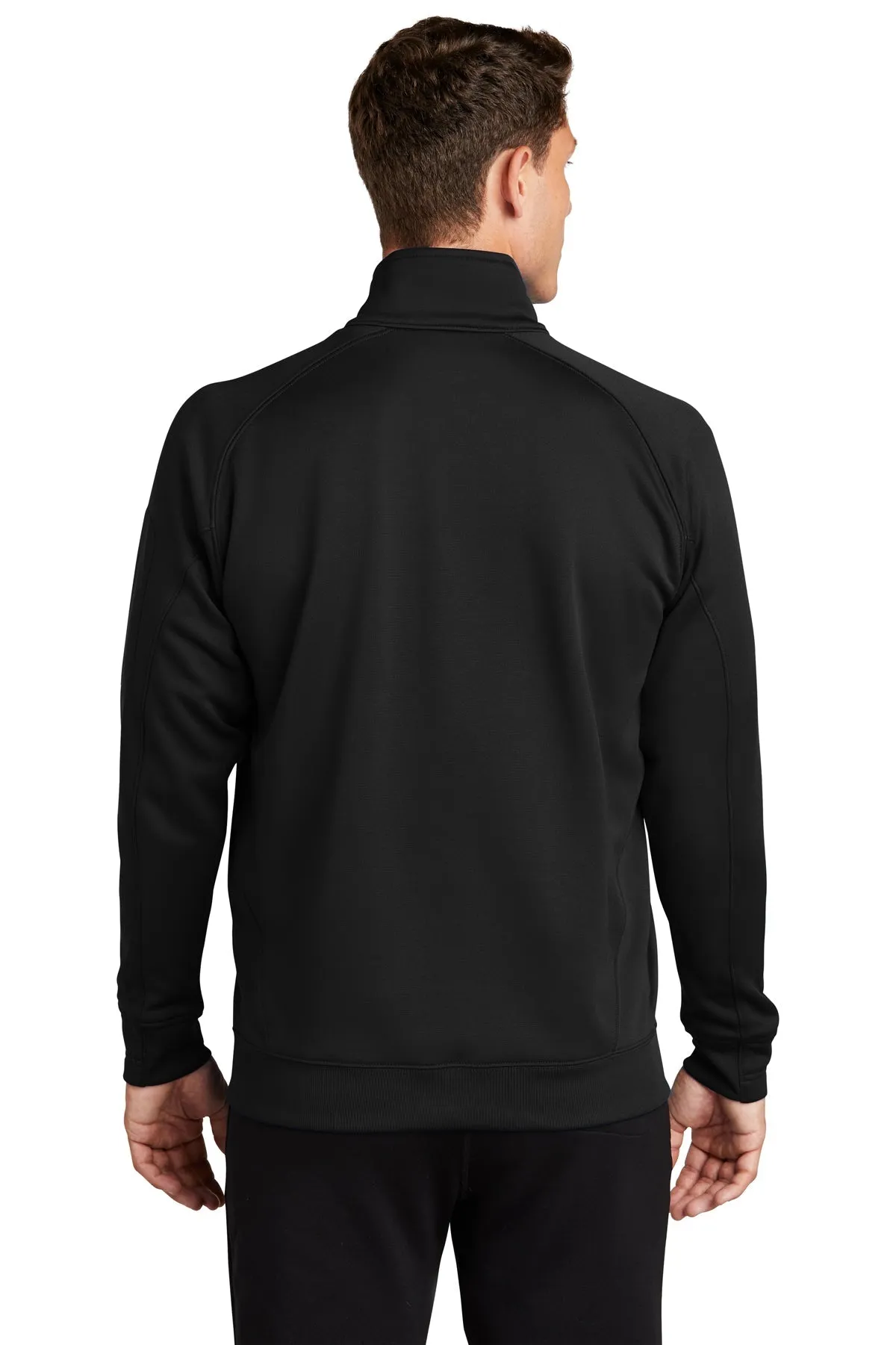 Sport-Tek Tech Fleece Custom 1/4-Zip Pullovers, Black