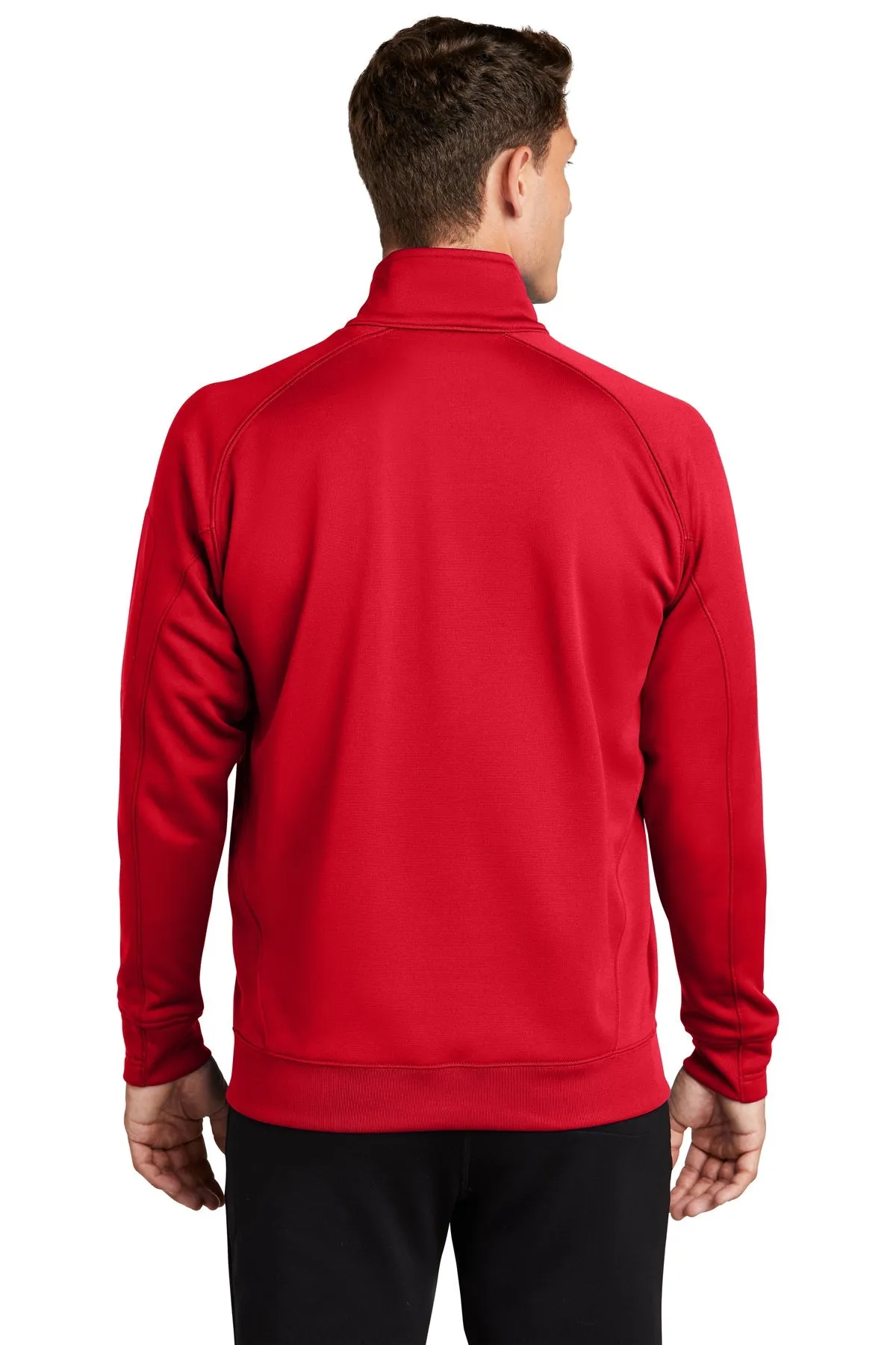 Sport-Tek Tech Fleece Customized 1/4-Zip Pullovers, True Red