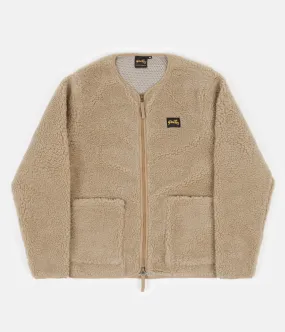 Stan Ray Fleece Layer Cardigan - Khaki