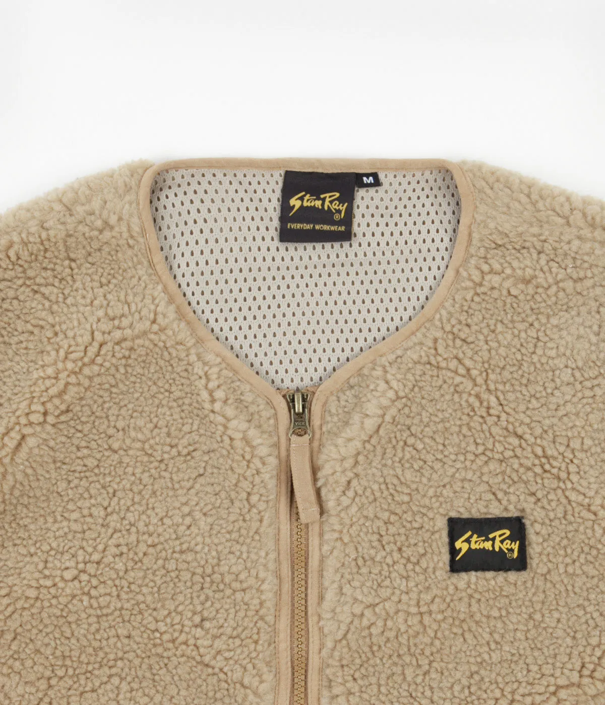 Stan Ray Fleece Layer Cardigan - Khaki