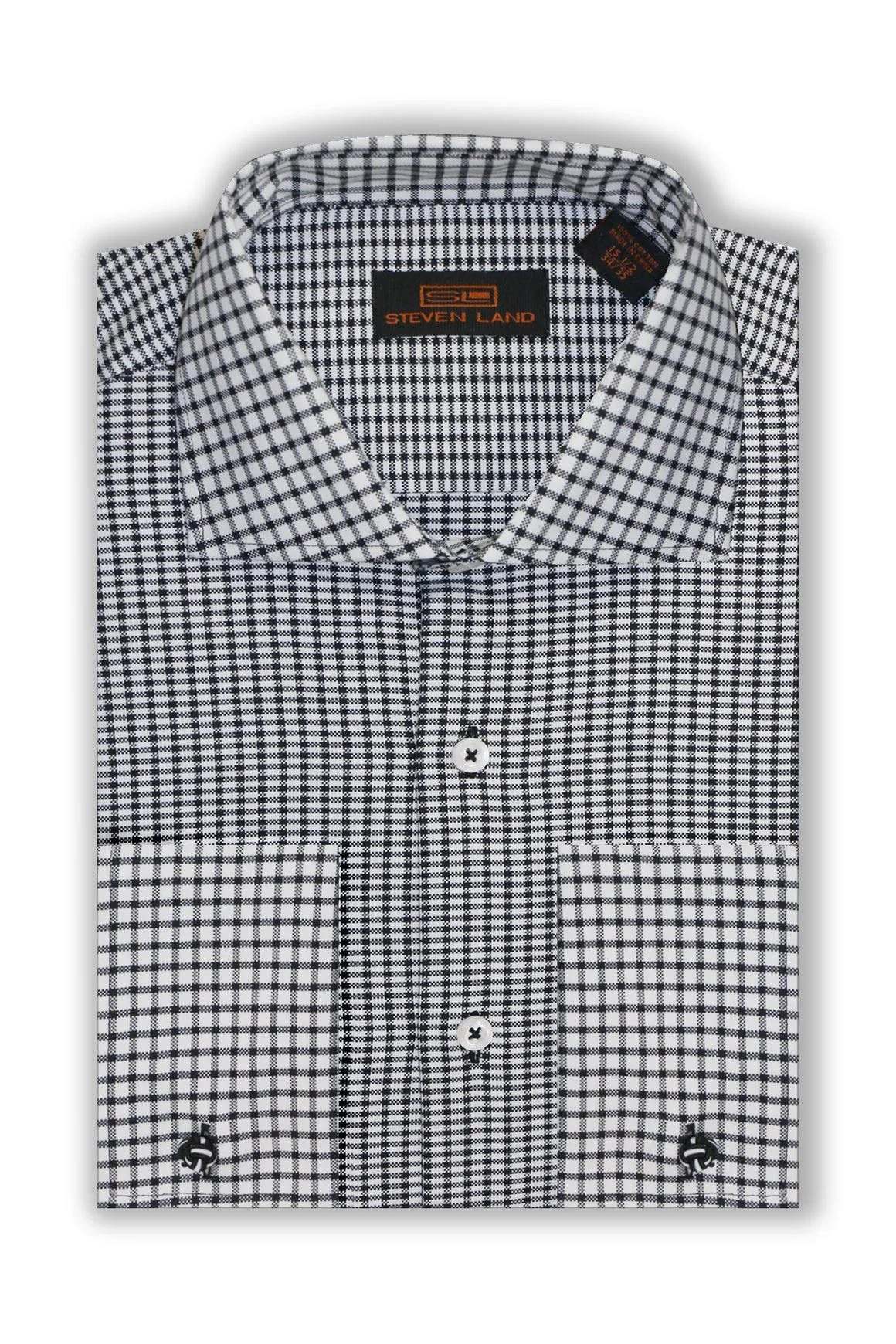 Steven Land spread Collar Dress Shirt