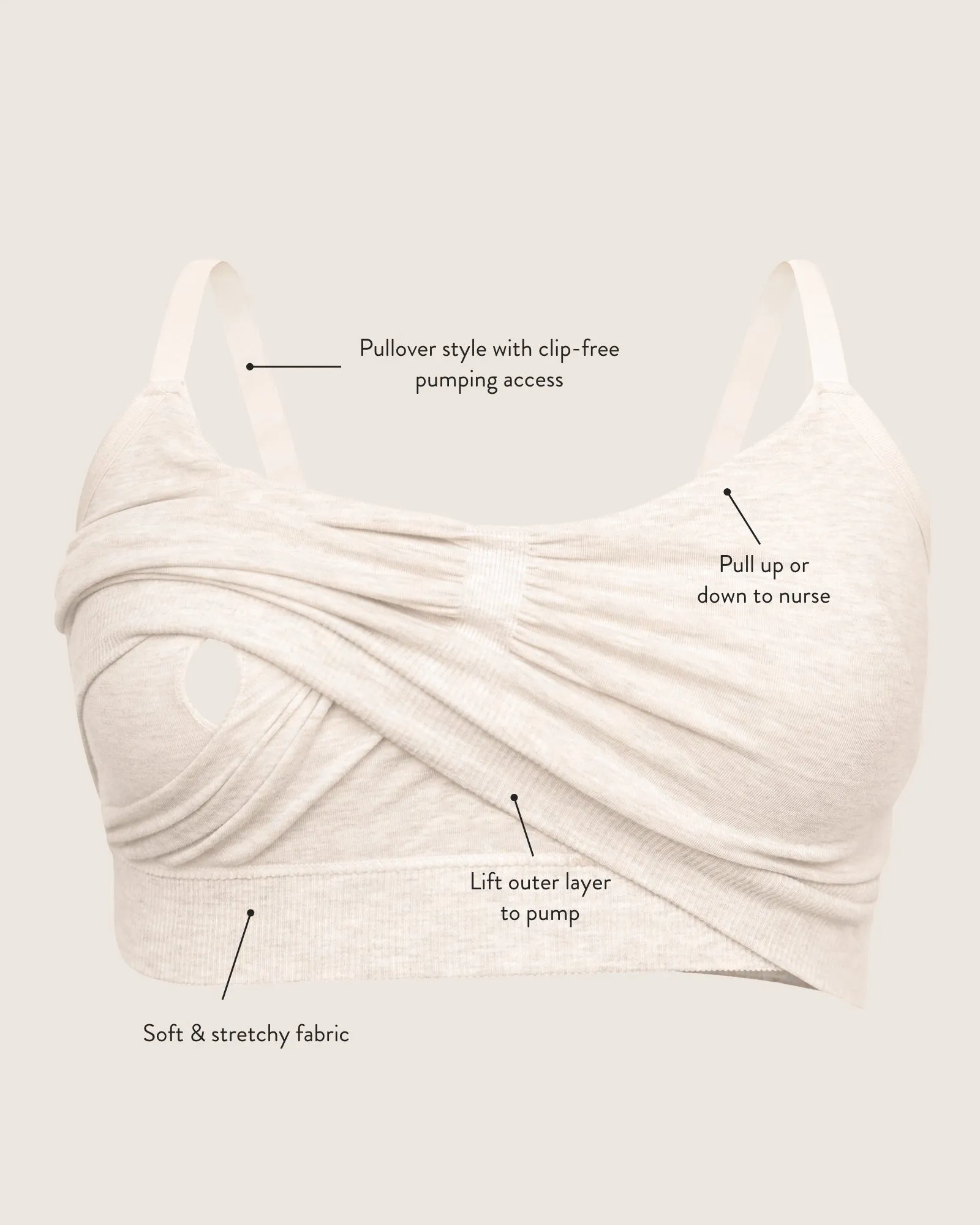 Sublime® Sleep Pumping Bra Two-Pack