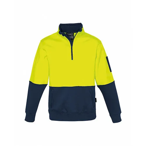 Syzmik Workwear | Unisex Hi Vis Half Zip Pullover | ZT476