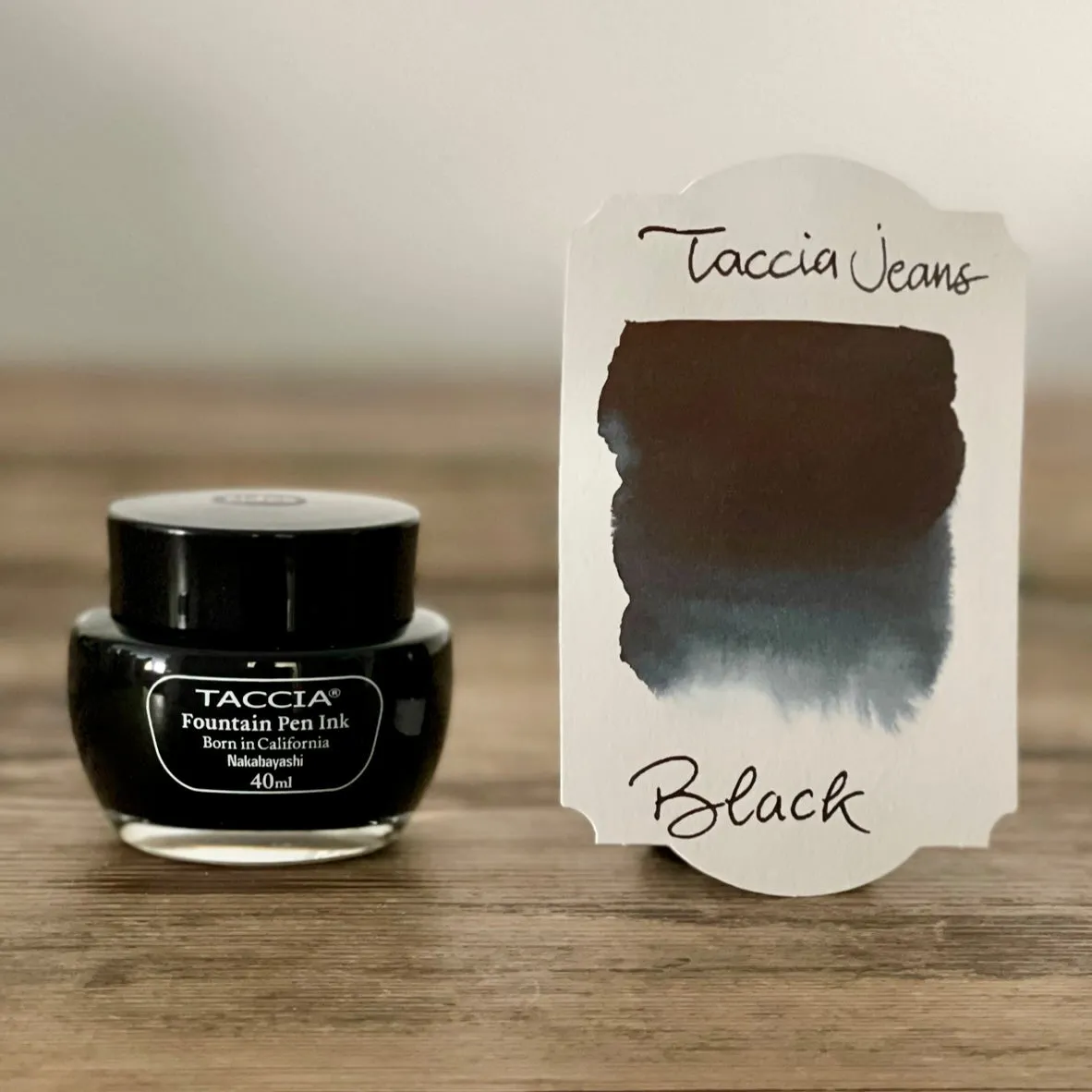 Taccia The Jeans Black Jeans Ink