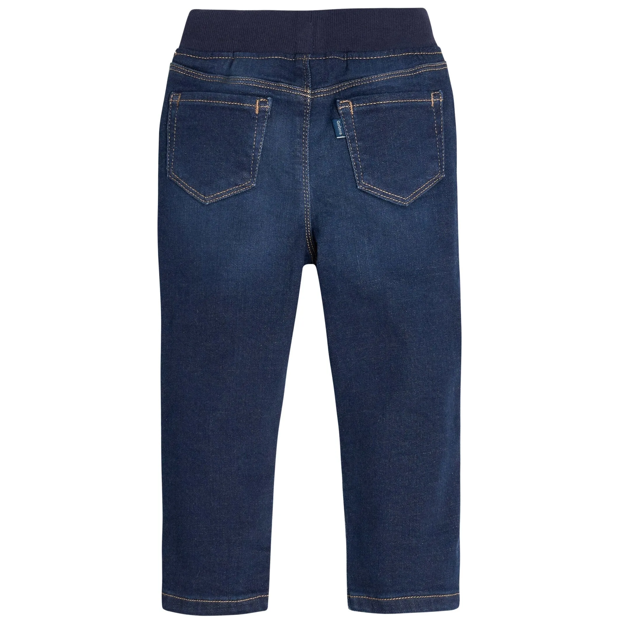 Toddler Neutral Dark Blue Skinny Denim Jeans