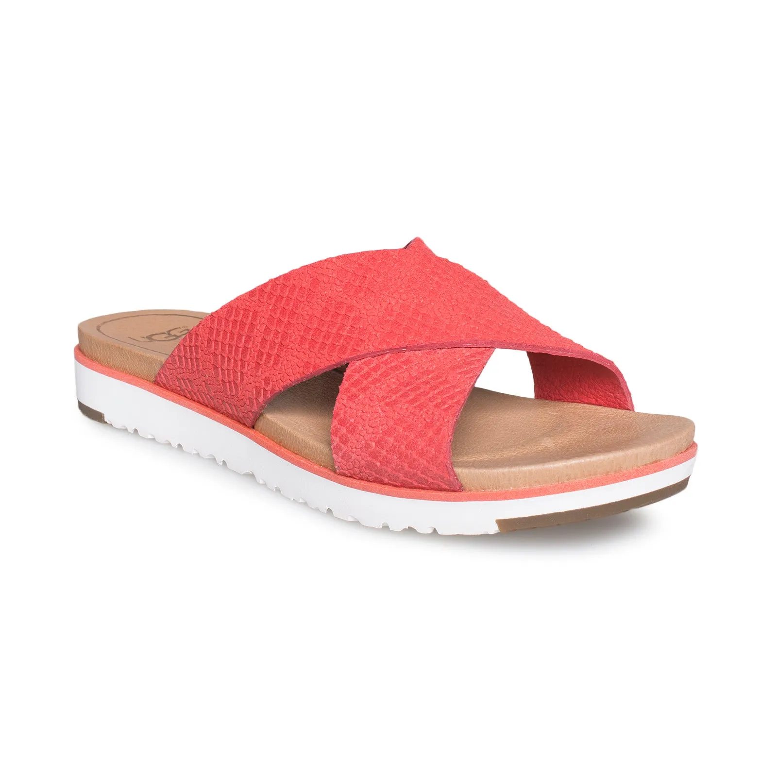 UGG Kari Red Coral Flip Flops - Women's