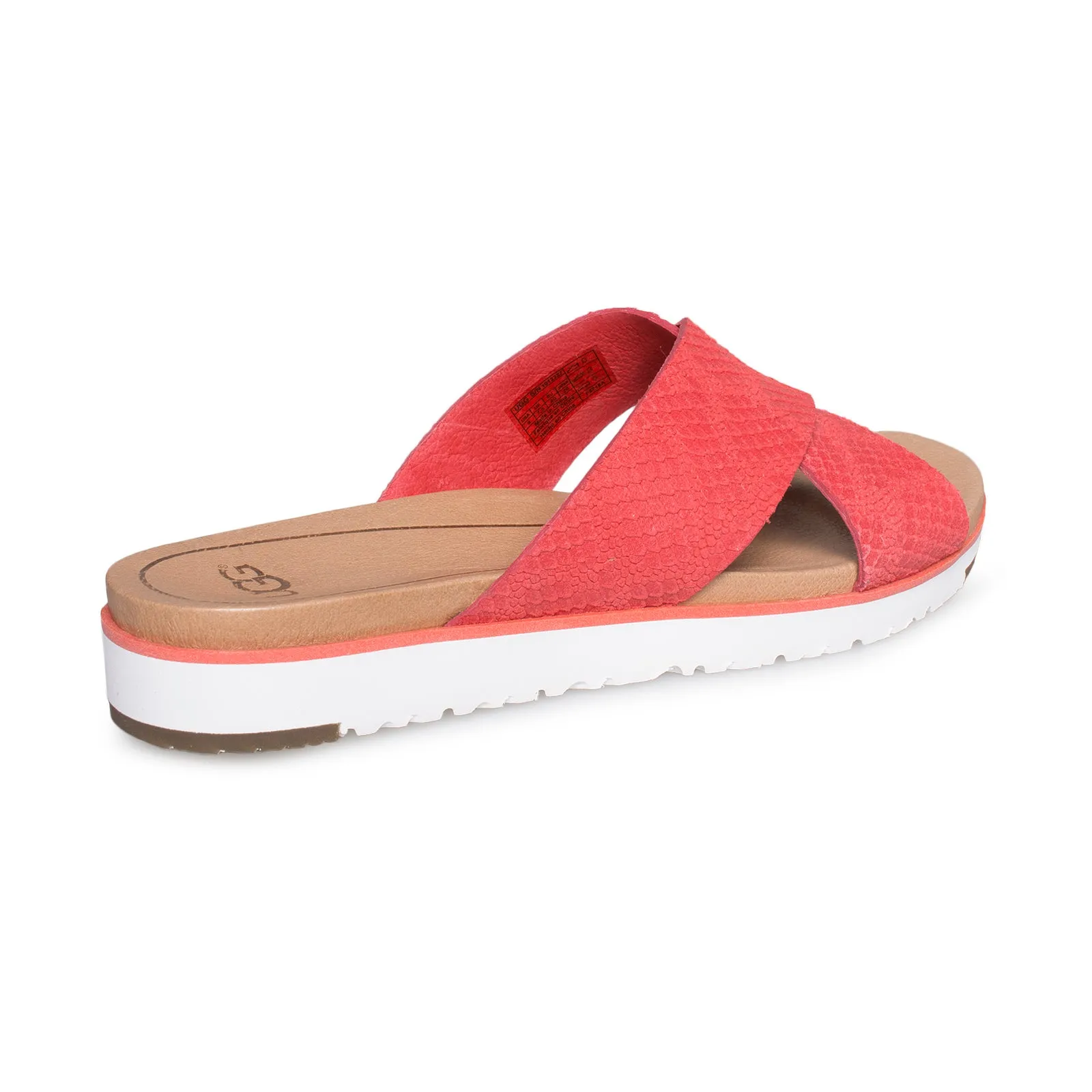 UGG Kari Red Coral Flip Flops - Women's