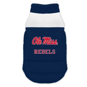 University of Mississippi Pet Parka Puff Vest