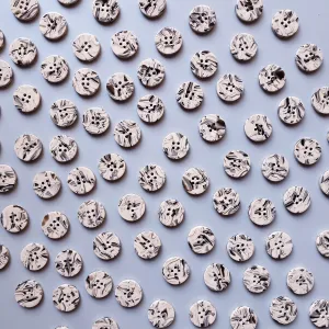 Wednesday - Pack of 15 - 15mm Shirting Buttons