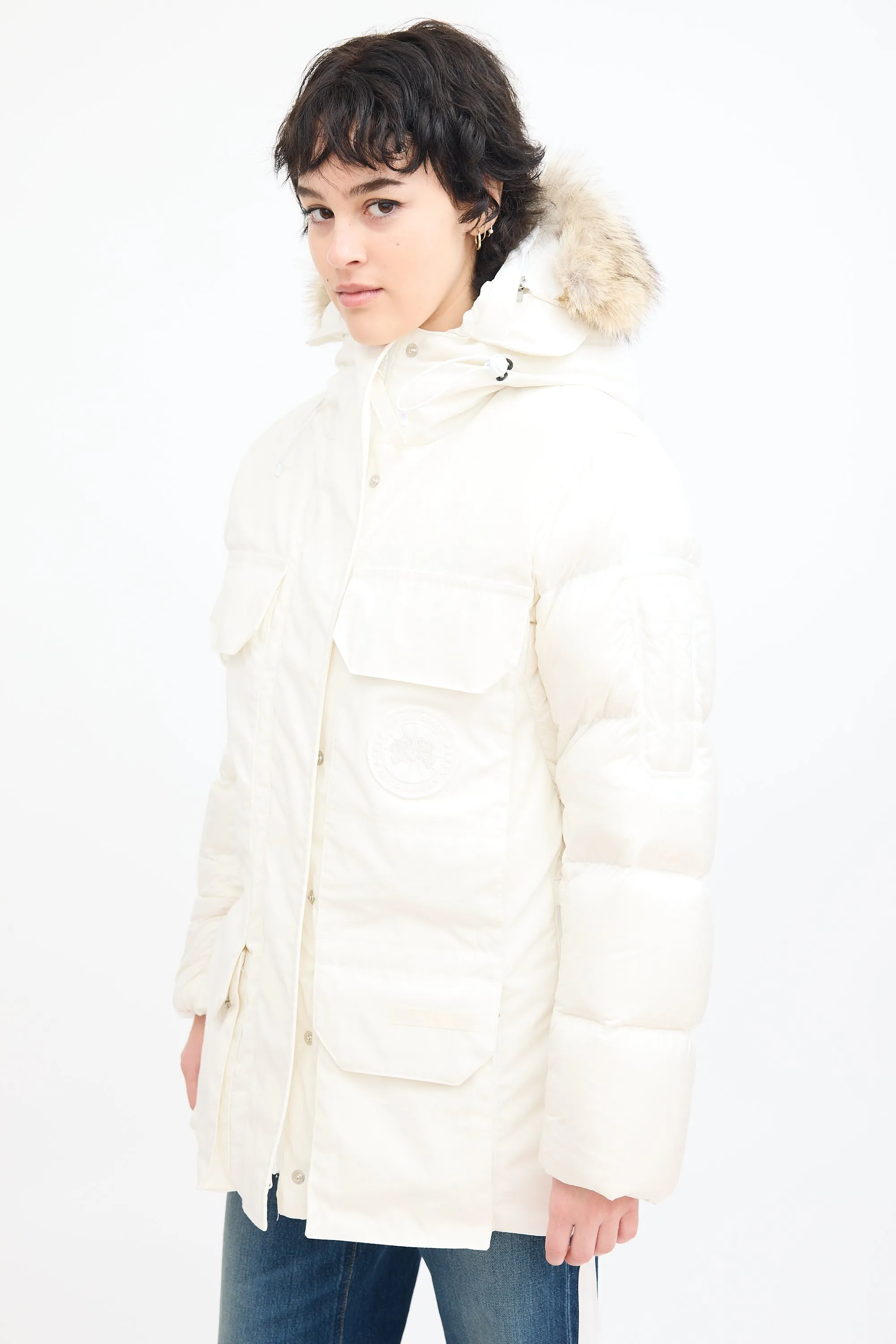 White Expedition Humanature Down Parka