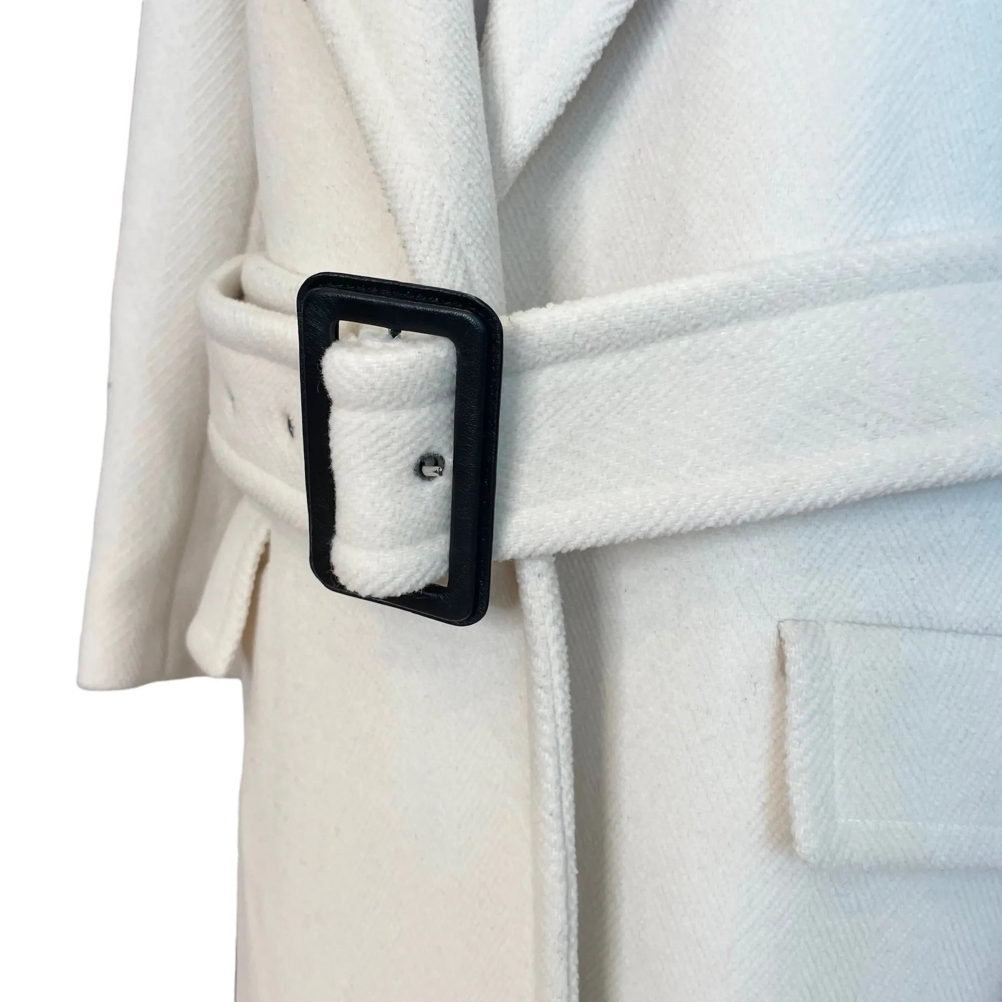 White Trench Coat - S