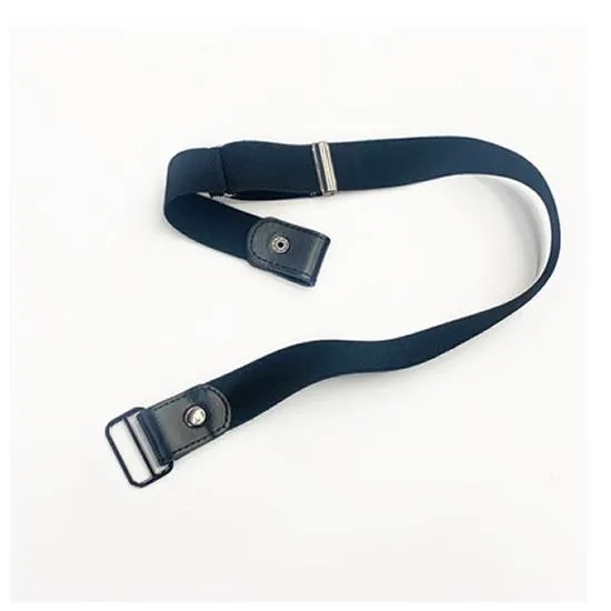 Women Buckle Free Elastic Belts Invisible Belt Waist for Jeans No Buckles Waistband Belt