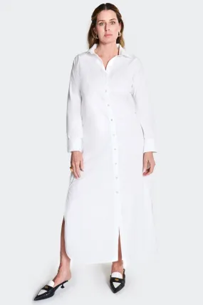 Women's Captiva Shirt Dress  |  White