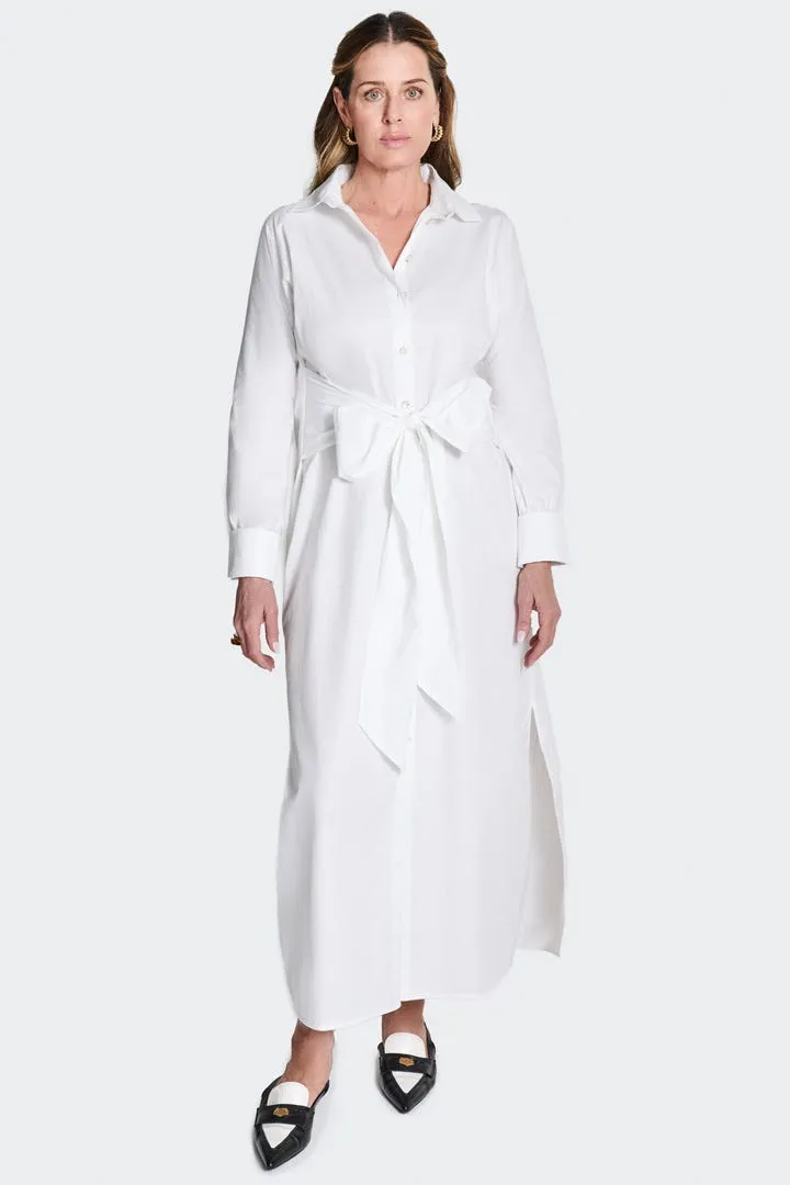 Women's Captiva Shirt Dress  |  White