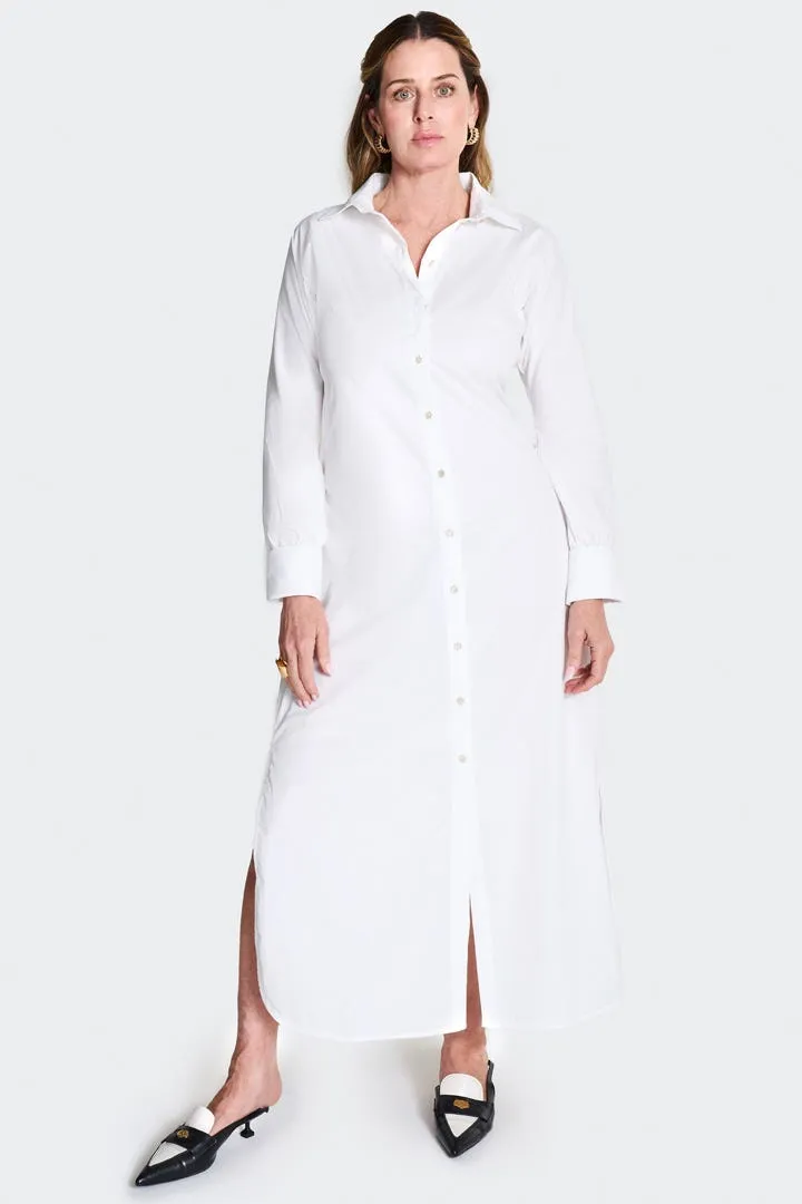 Women's Captiva Shirt Dress  |  White