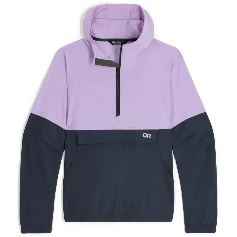 Women's Ferrosi Anorak - Lavender/Naval Blue