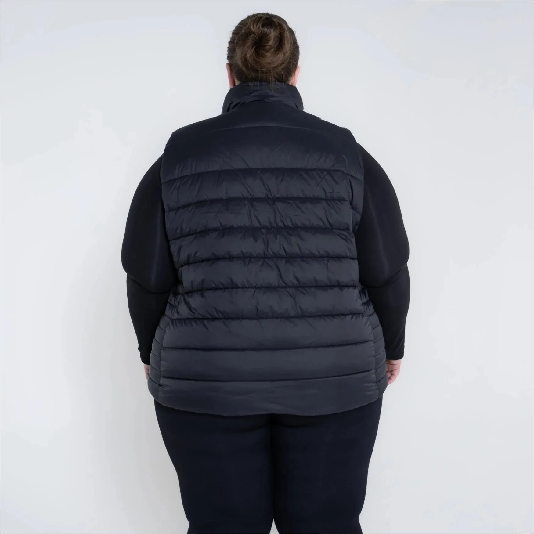 Women’s Plus Size 1X-6X Synthetic Outerwear Synthetic Down Vest