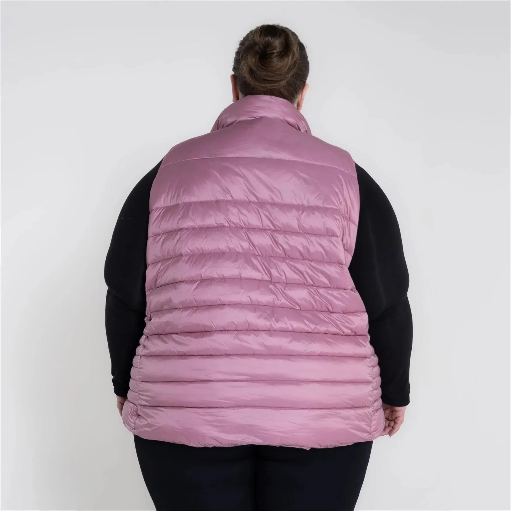 Women’s Plus Size 1X-6X Synthetic Outerwear Synthetic Down Vest