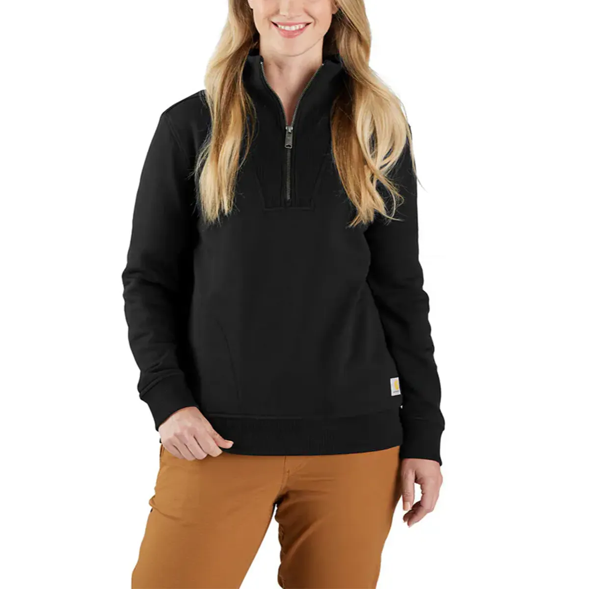 Women's Tencel Fiber Series Relaxed Fit Half-Zip Sweatshirt 106451