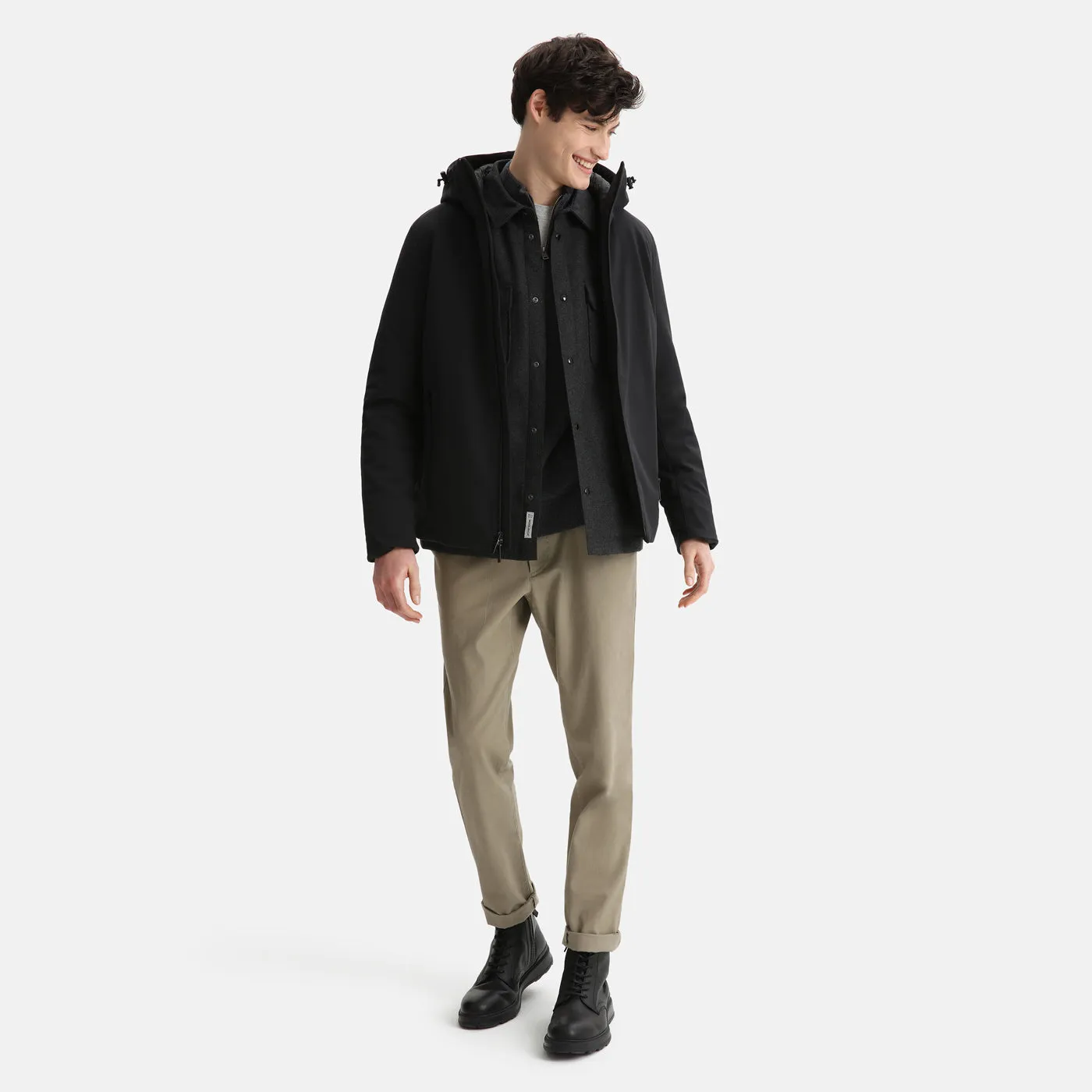 Woolrich Pacific Soft Shell Black