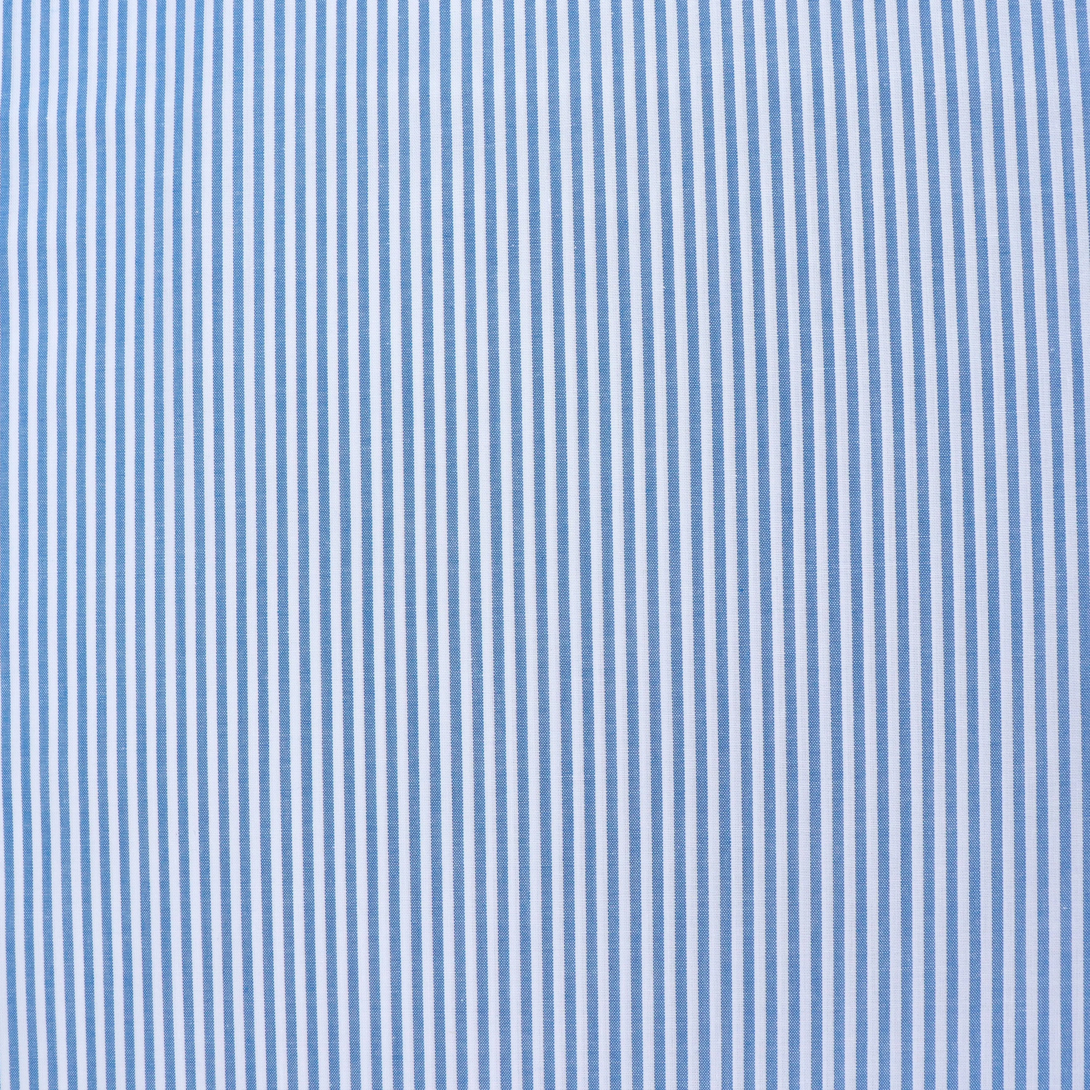 Yarn Dyed Cotton - Blue Stripe