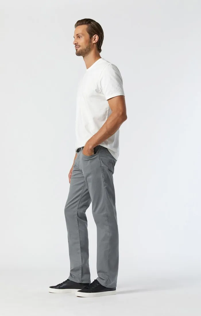 ZACH STRAIGHT LEG IN GREY TWILL