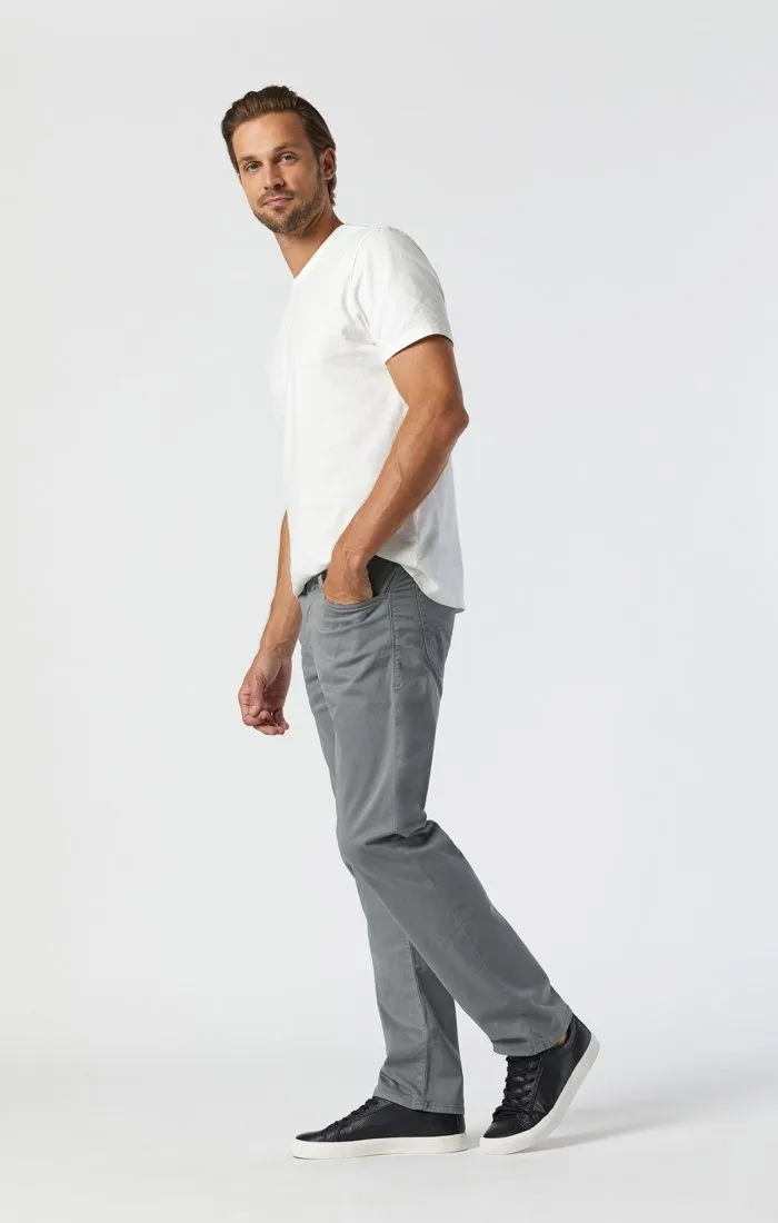 ZACH STRAIGHT LEG IN GREY TWILL