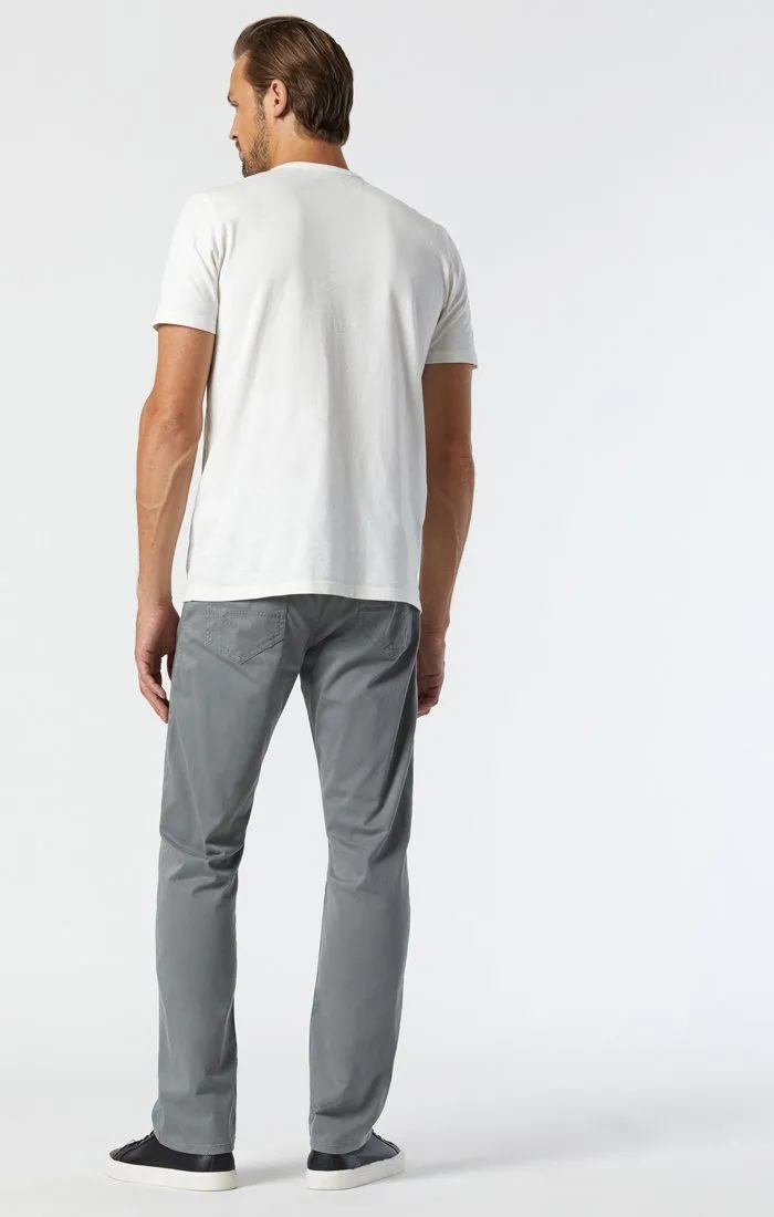 ZACH STRAIGHT LEG IN GREY TWILL